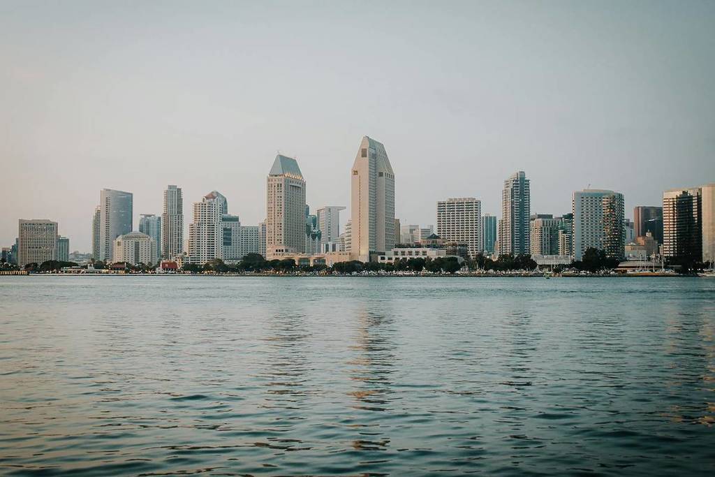 San Diego visto desde el agua
