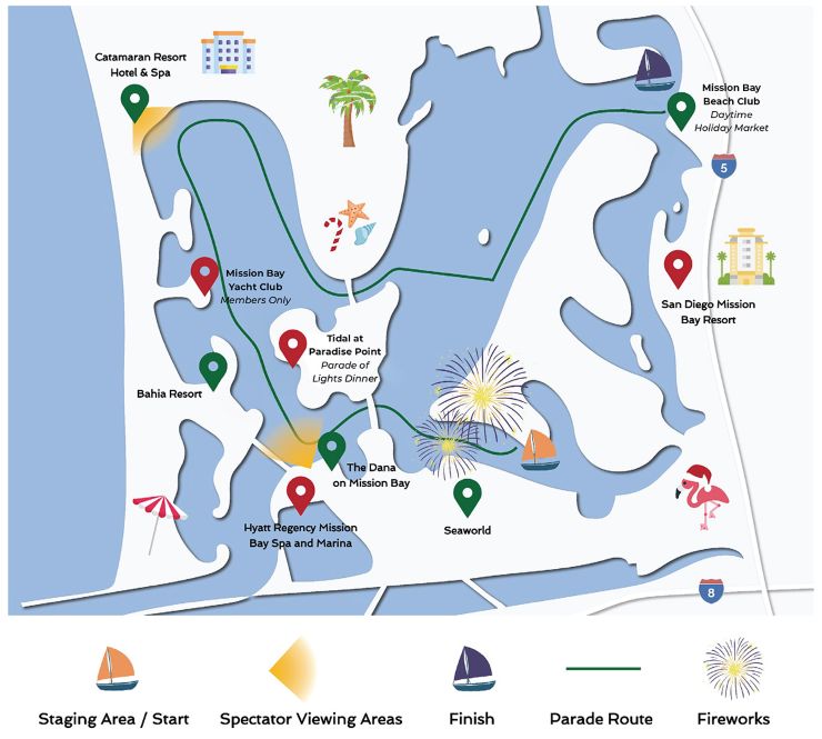 mission bay parade of lights parade