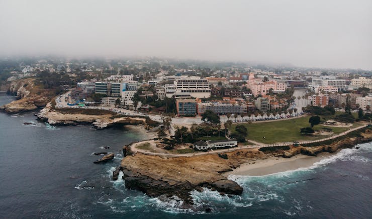 San Diego from above
