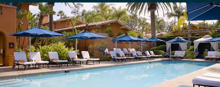 Piscina en Rancho Valencia