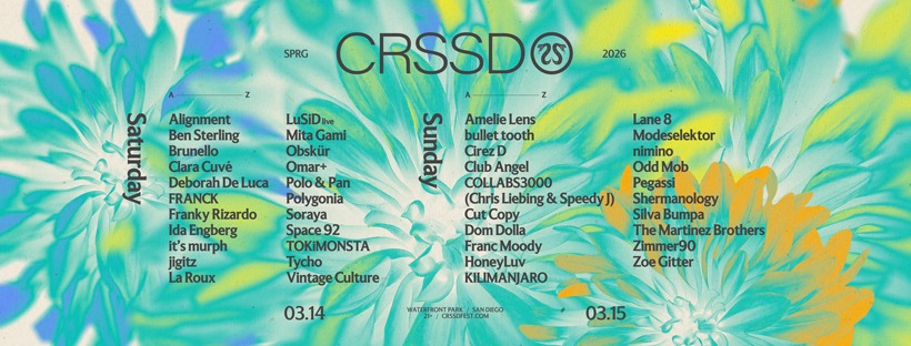 CRSDD line-up