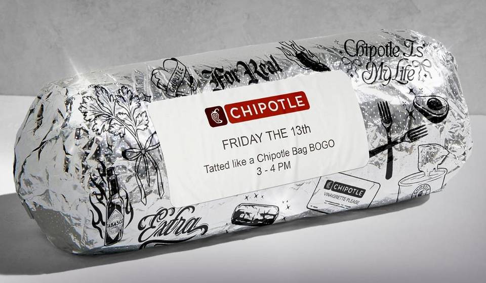 Got Ink? Score A Free Chipotle Entrée This Friday The 13th