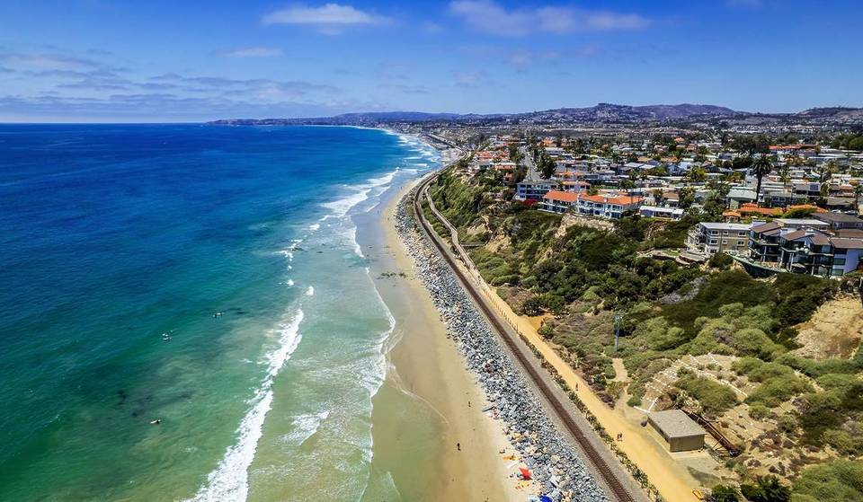 This Stunning Coastal Train From San Diego Drops You In A “Spanish Village By The Sea”