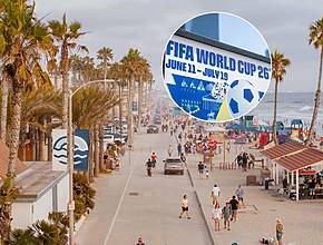 San Diego is throwing a free 39-day beach blowout for the 2026 World Cup