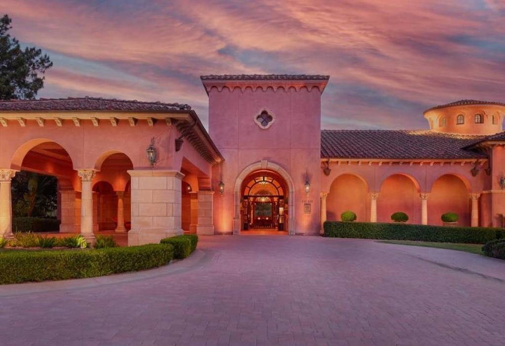 front of San Diego restaurant Addison