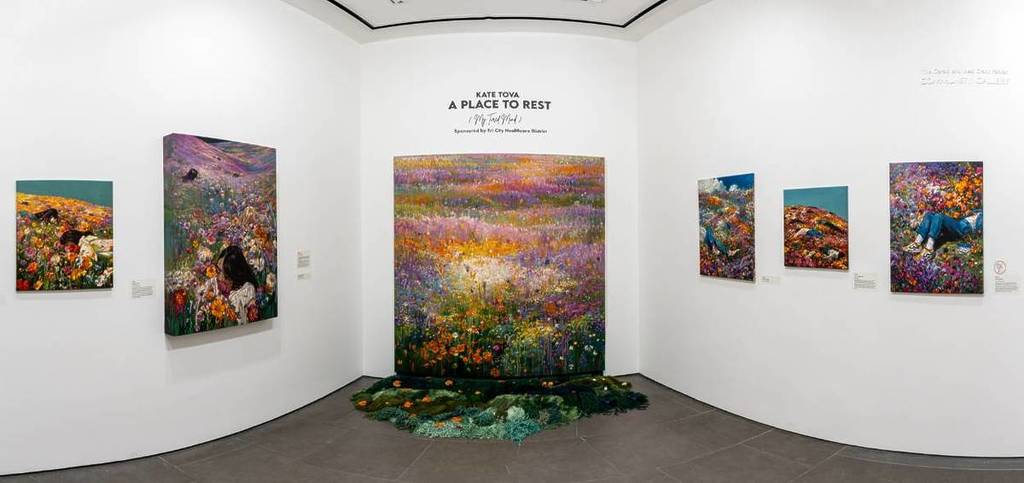 an art exhibition at Oceanside San Diego