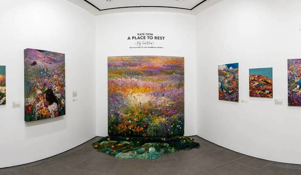 This new solo exhibition at the Oceanside Museum of Art is tackling a generation’s collective exhaustion