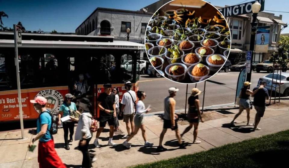 This historic San Diego street is hosting an epic 4-hour food marathon — experience a crawl through 45 neighborhood eateries