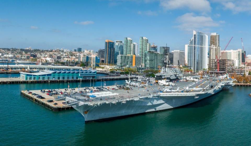 This floating California museum is built on the U.S. Navy’s longest-serving aircraft carrier — spanning 988 feet, it’s the best way to celebrate the Fourth of July