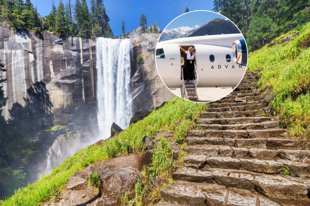 Vernal Falls at Yosemite National Park