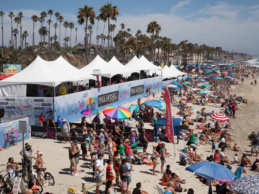 sports events in San Diego on the beach