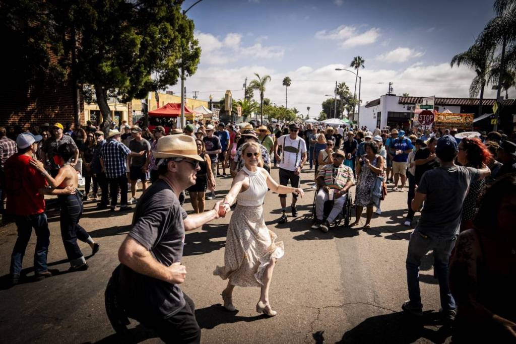 a local music festival in San Diego