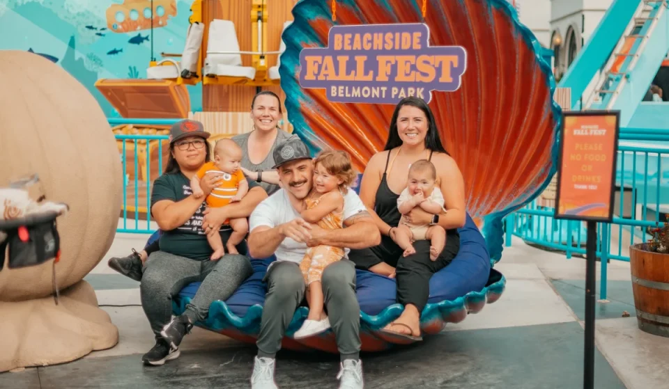 San Diego’s iconic Belmont Park is blending beach culture with autumn magic for its massive fall festival, with free trick-or-treating, retro vibes, &amp; spiced apple drinks