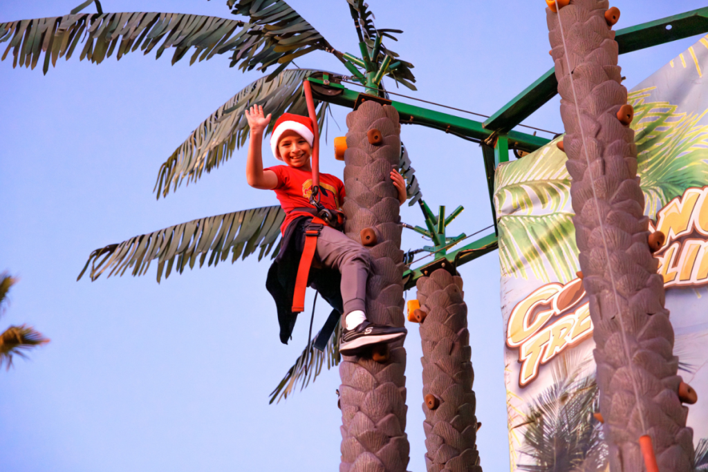 Coastal Christmas Del Mar play area