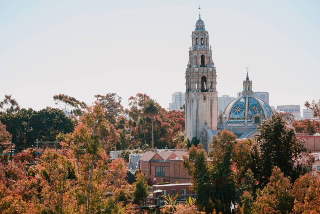 Balboa Park in San Diego in October