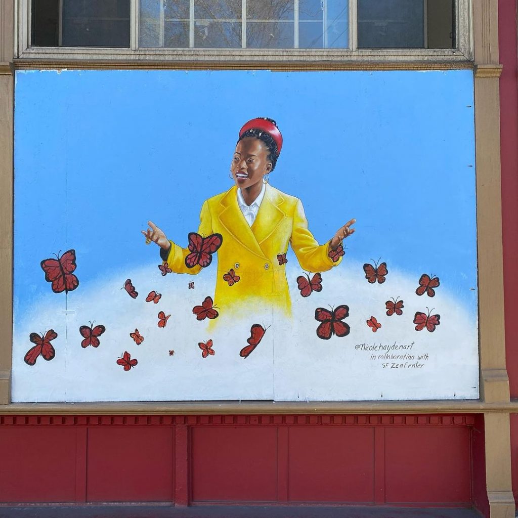 New SF Mural Honors National Youth Poet Laureate Amanda Gorman - Secret