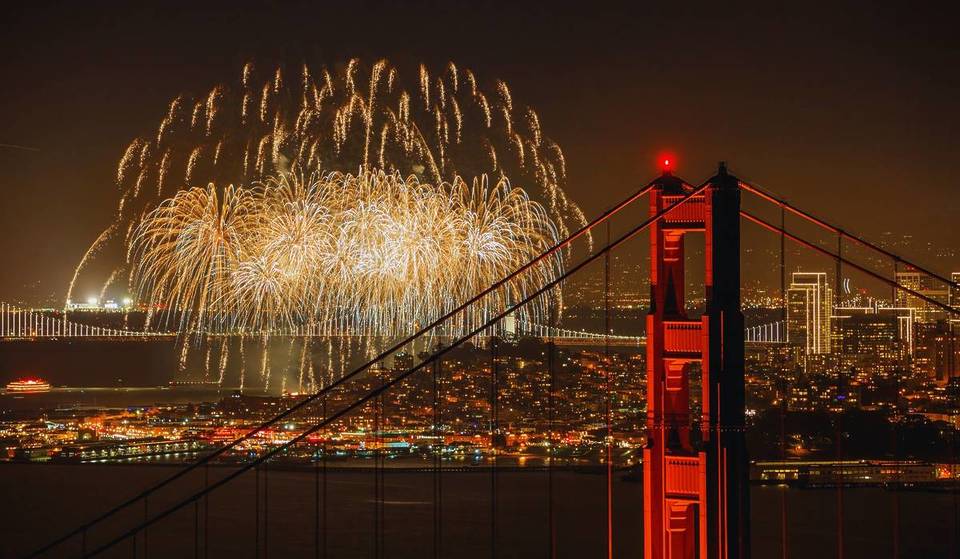 Festive 4th of July fireworks and drone shows in the Bay Area for 2026