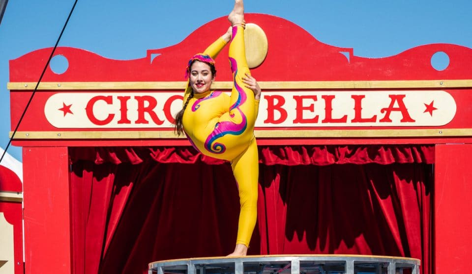 Salesforce Park is hosting a free open-air circus this summer — complete with aerialists, jugglers, and original live music