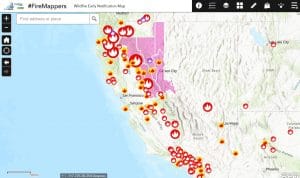 This Interactive Map Shows How Close The Caldor Fire Is Burning To Lake ...