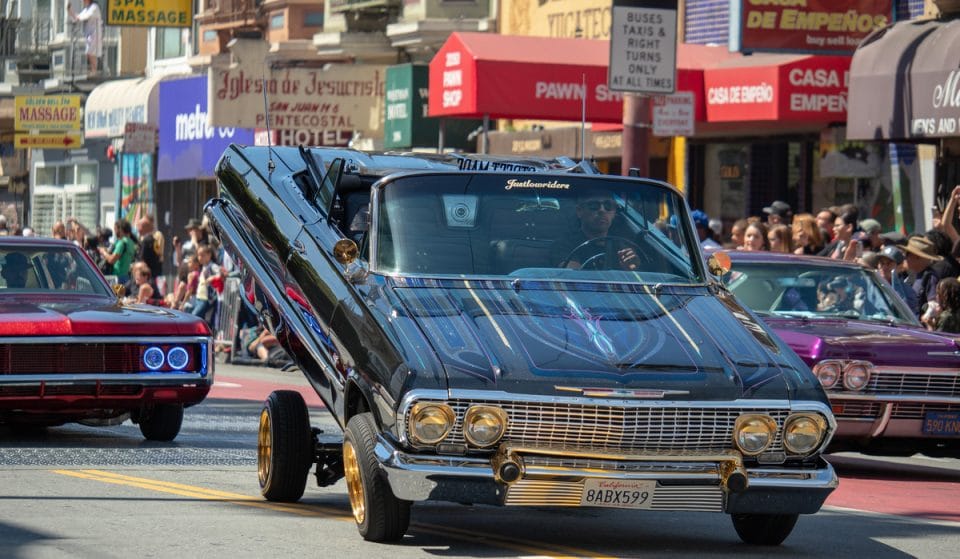 A Free Celebration Of SF Lowrider Culture Is Happening Now In The Mission