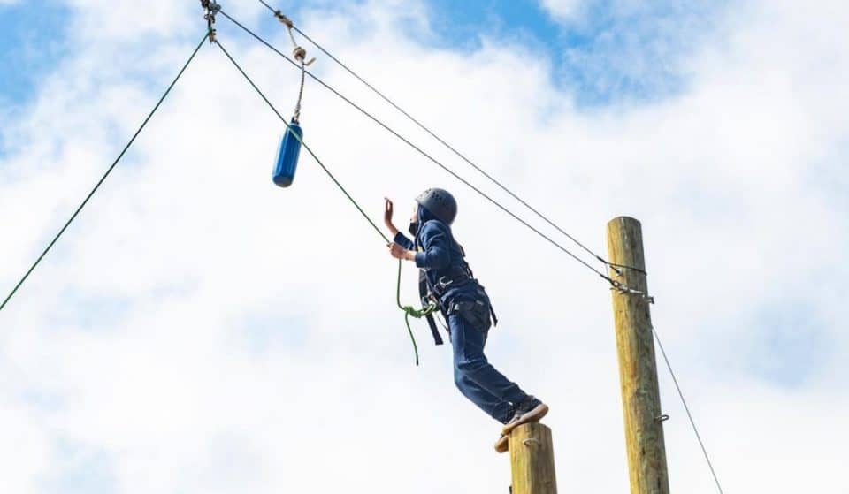 A Brand New Ropes Course Is Now Open In McLaren Park
