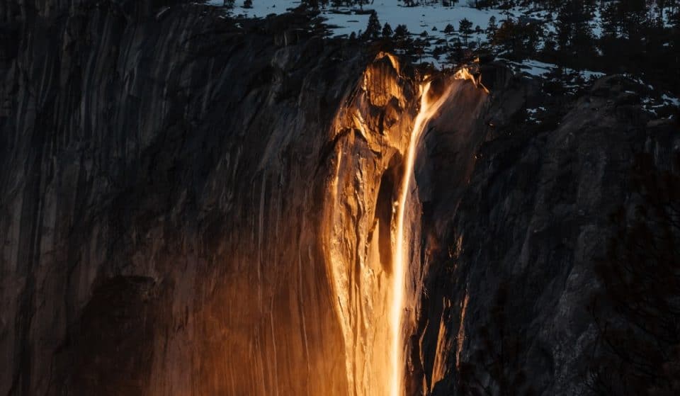 Yosemite’s Rare Glowing ‘Firefall’ Returns Unexpectedly After Atmospheric River