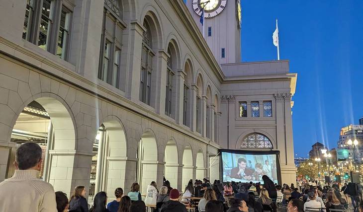 Don’t Miss Outdoor Movie Screenings In The Ferry Building’s Beer Garden This May