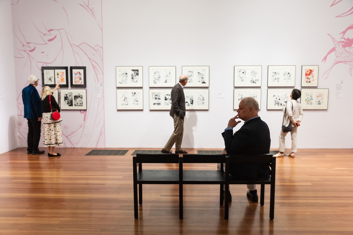 Art of Manga in the de Young Museum in SF