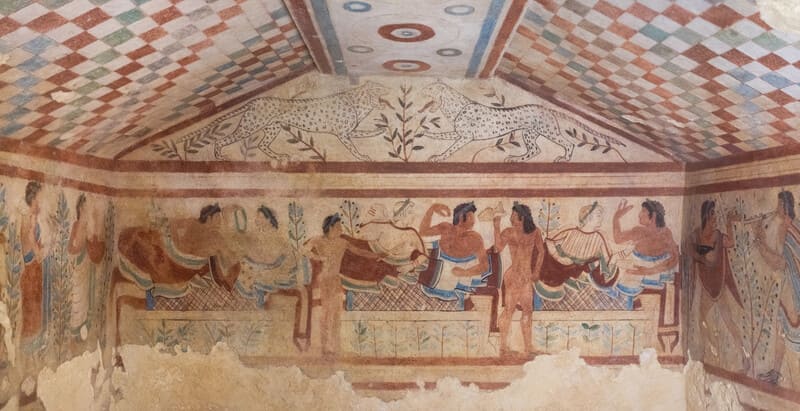 Piece from Etruscans exhibition at Legion of Honor