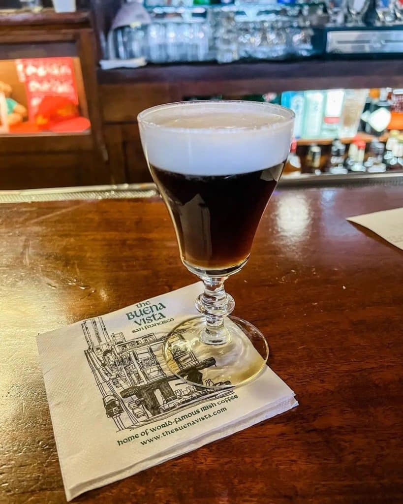 Café irlandés en el Buena Vista