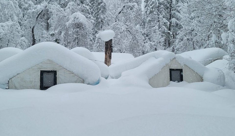 Yosemite Remains Closed Due To Significant Snowfall