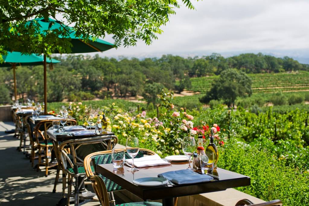 Restaurante rústico en Sonoma