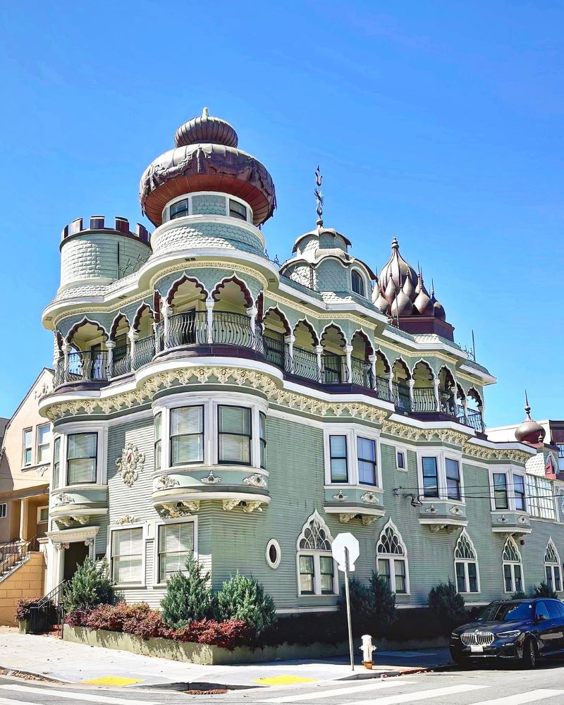 El antiguo templo hindú de la Sociedad Vedanta en San Francisco