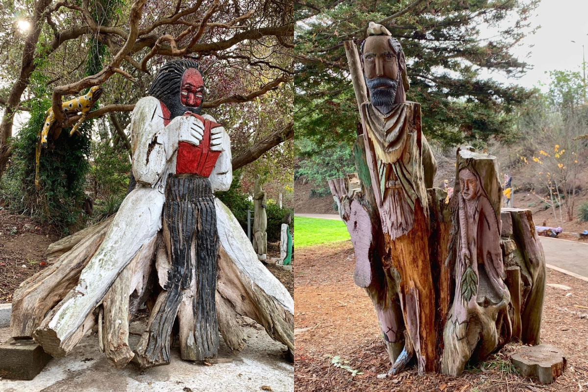 SF's Cayuga Park Is Filled With Almost 400 Mysterious Sculptures