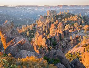 One Of CA&#8217;s Least-Visited National Parks Is An Ancient Volcanic Landscape 2 Hours From SF—Famous For Caves And Condors