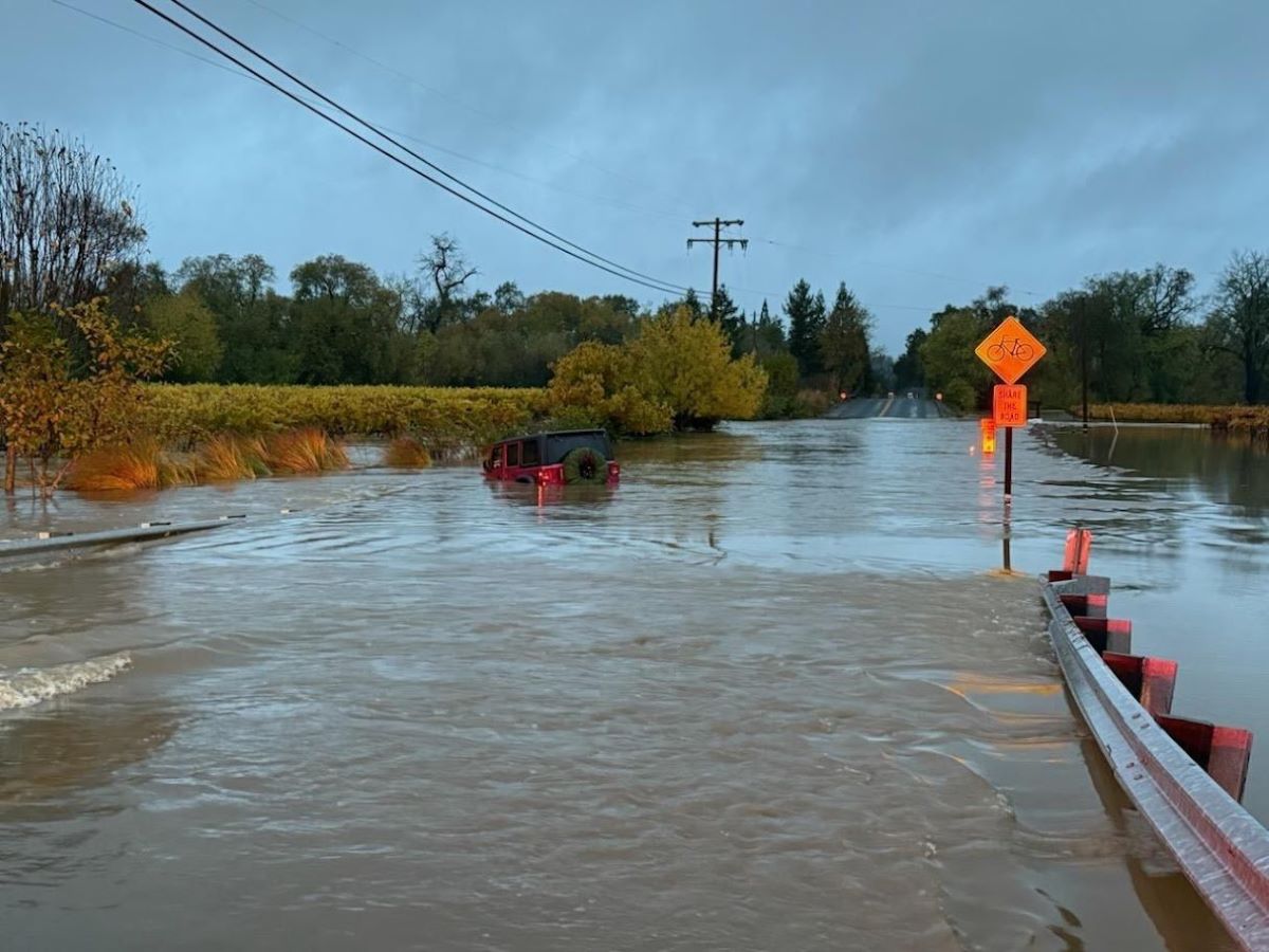 This Weekend's Storm Broke A 1,000-Year Record In Santa Rosa