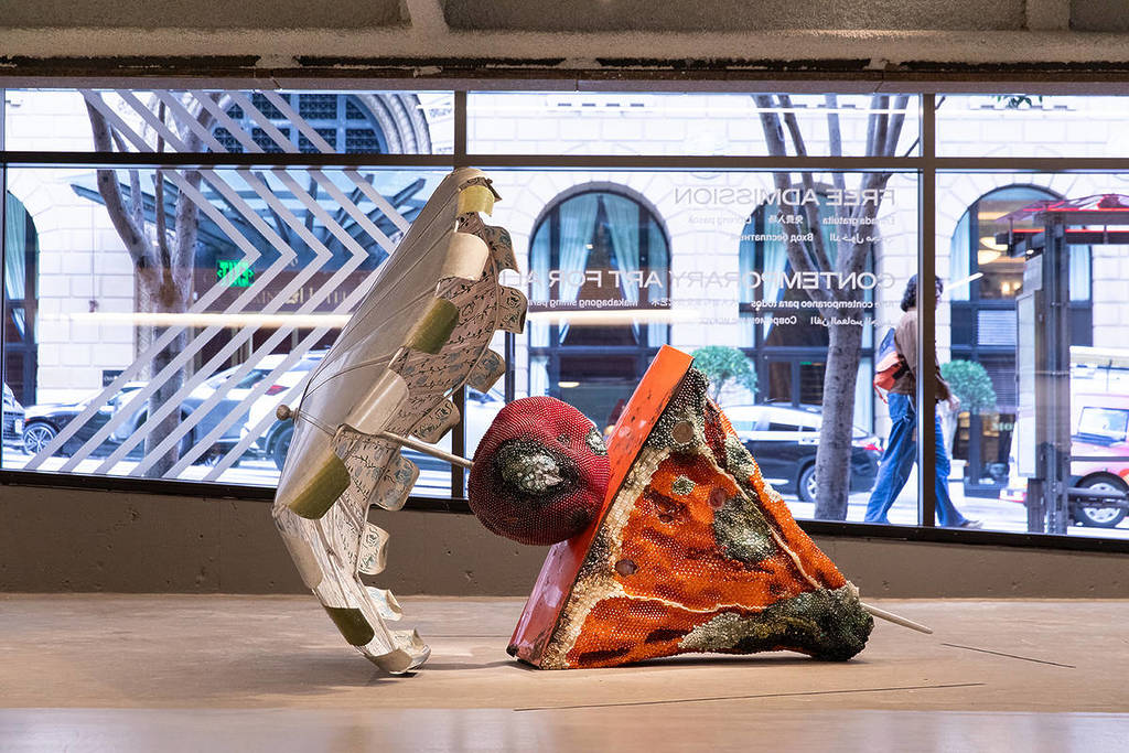 Una escultura en el ICA de San Francisco