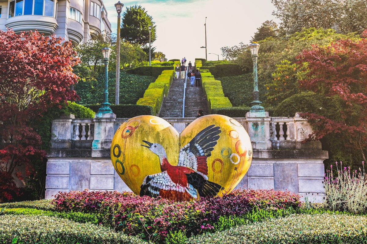 The Story Behind San Francisco's Famous Heart Sculptures
