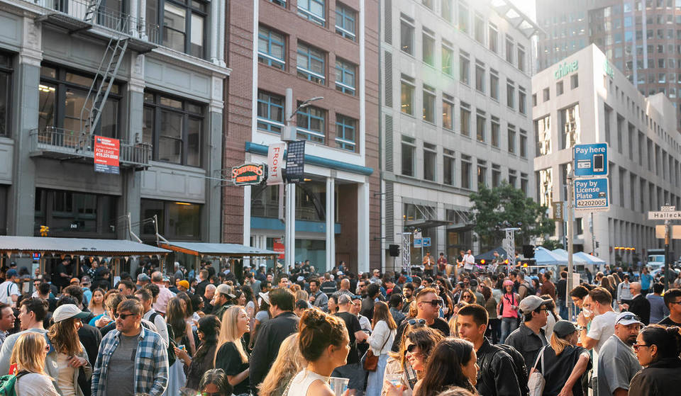 Watch The Valkyries At A Free Block Party With Live Music, Games, And Drinks In Downtown SF