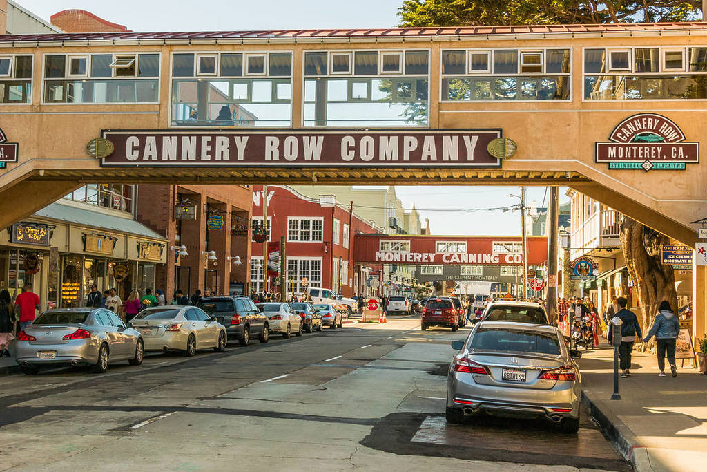 Cannery Row in Monterey, CA
