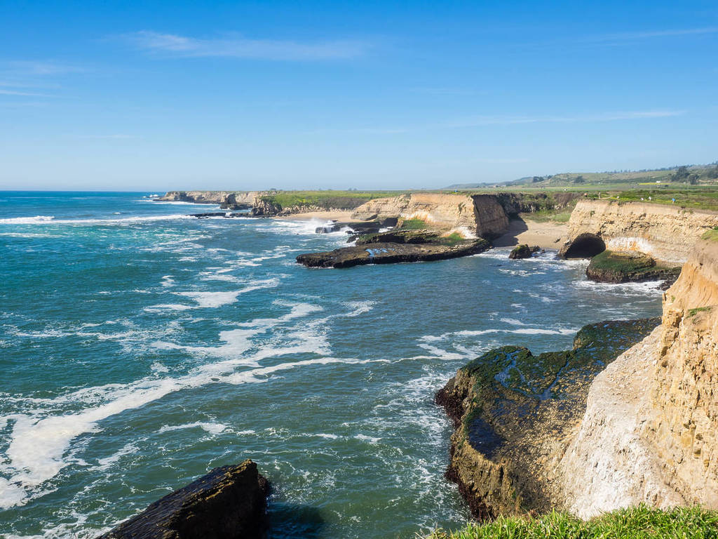Vistas de los acantilados del Parque Estatal Wilder Ranch en California