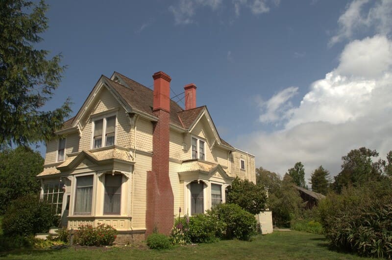 Historic house at Wilder Ranch SP in CA.