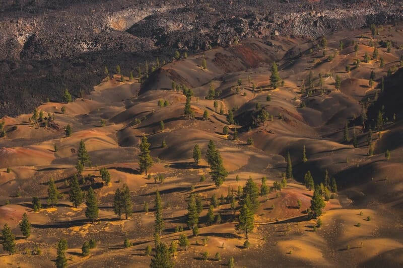 Lassen National Park Painted Dunes