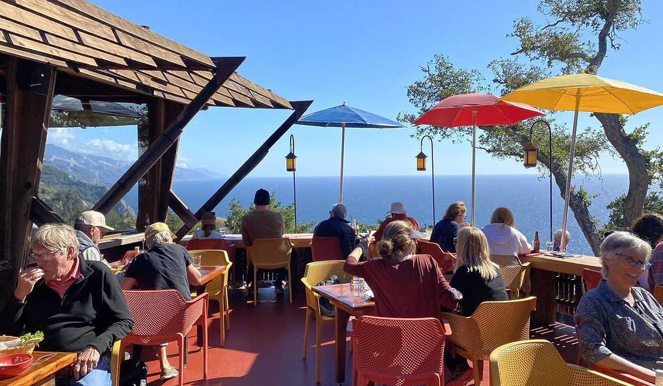 This Historic Restaurant And Cafe Perched On A Cliff Has Some Of The Best Views Of Big Sur