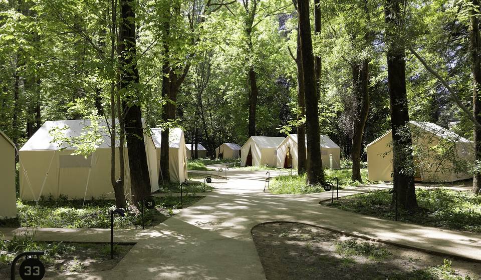 Glamp Among The Trees In Wine Country At This Beautiful Resort Just 1.5 Hours From San Francisco