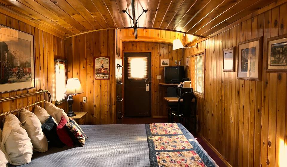 Spend The Night In A Vintage Train Car Tucked Away In NorCal’s Great Outdoors
