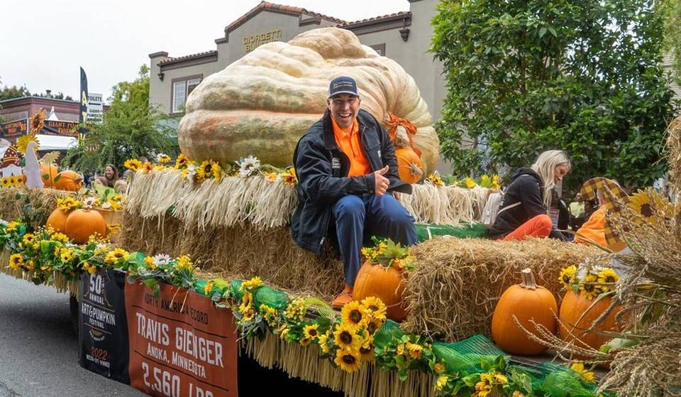 Este épico festival de la calabaza cerca de San Francisco atrae a 200.000 personas cada año, e incluye la «Super Bowl» del pesaje de calabazas.