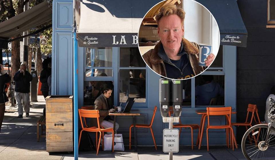 Conan O’Brien fue visto en esta popular panadería de Hayes Valley durante su visita a Outside Lands