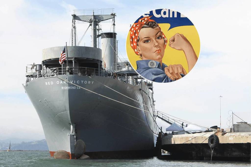 Red Oak Victory Ship in Richmond, California.