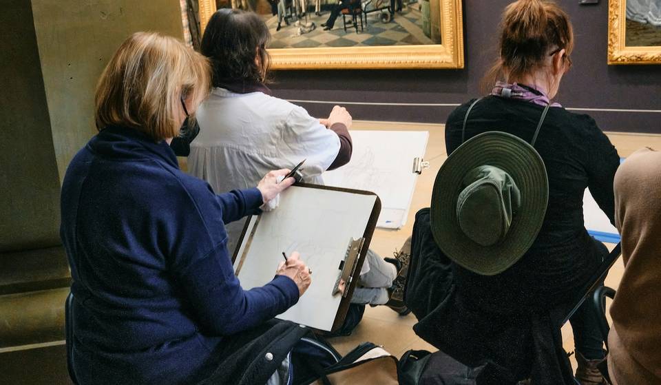 This Popular San Francisco Art Museum Hosts Free Drawing In Its Beautiful Galleries